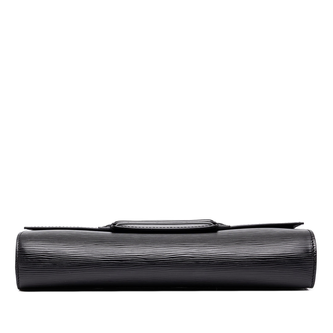 Louis Vuitton Pochette Chaillot Épi Noir – vue 3 – GABY PARIS