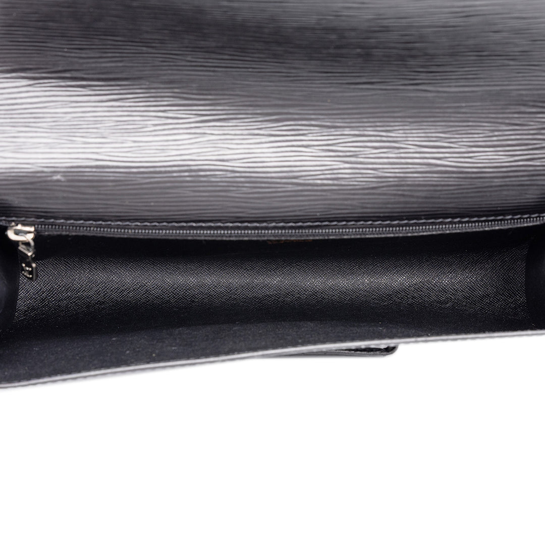 Louis Vuitton Pochette Chaillot Épi Noir – vue 4 – GABY PARIS
