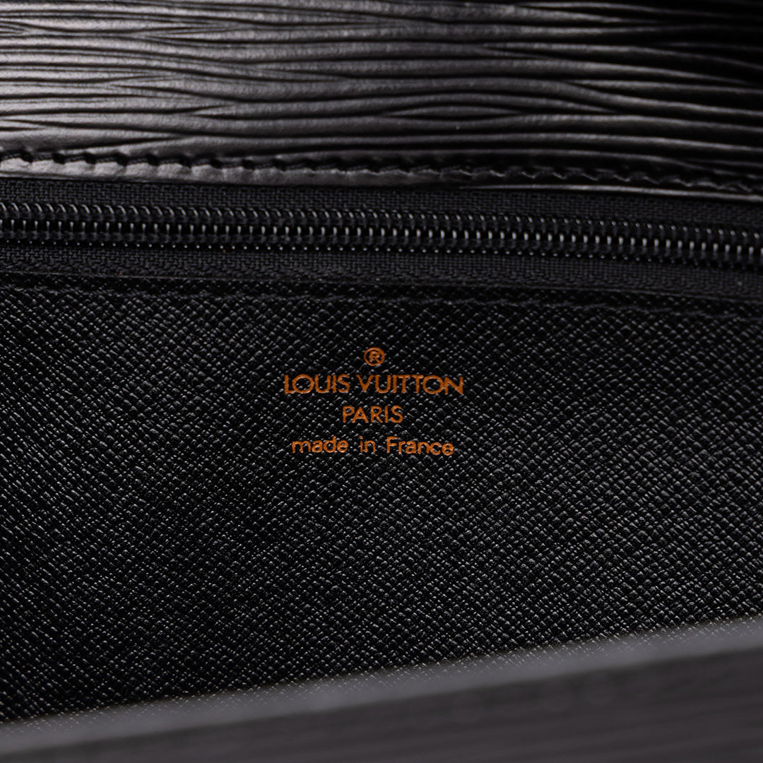 Louis Vuitton Pochette Chaillot Épi Noir – vue 5 – GABY PARIS