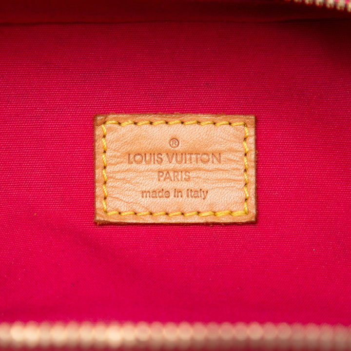 Louis Vuitton Sullivan Vertical PM Cuir verni Monogram Rose – vue 5 – GABY PARIS