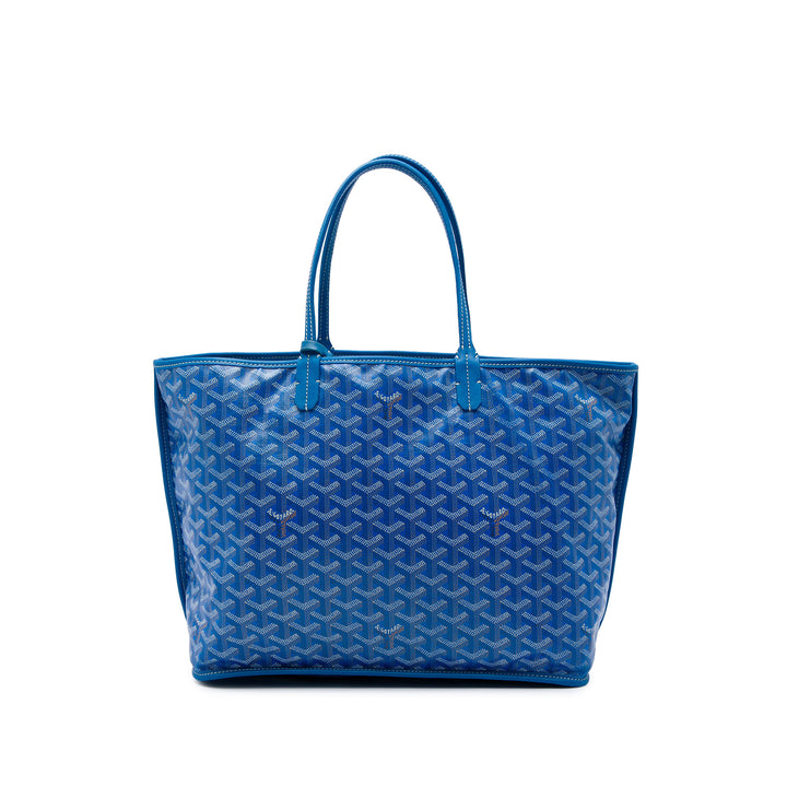 Goyard Cabas Réversible Anjou Goyardine PM Bleu – vue principale – GABY PARIS