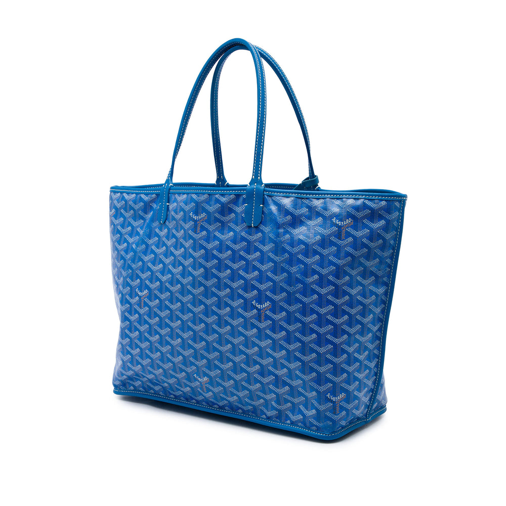 Goyard Cabas Réversible Anjou Goyardine PM Bleu – vue 2 – GABY PARIS