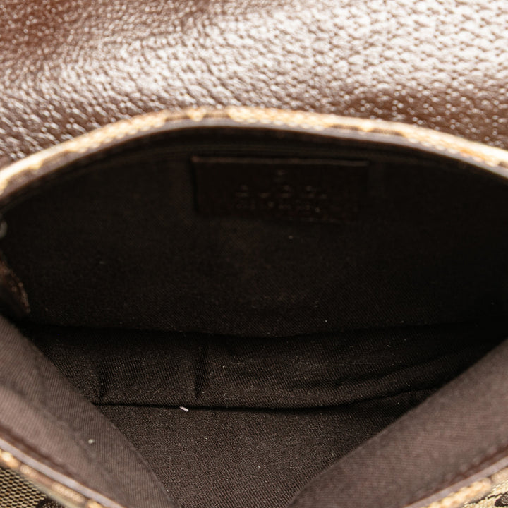 GG Canvas Belt Bag Brown - Gaby Paris