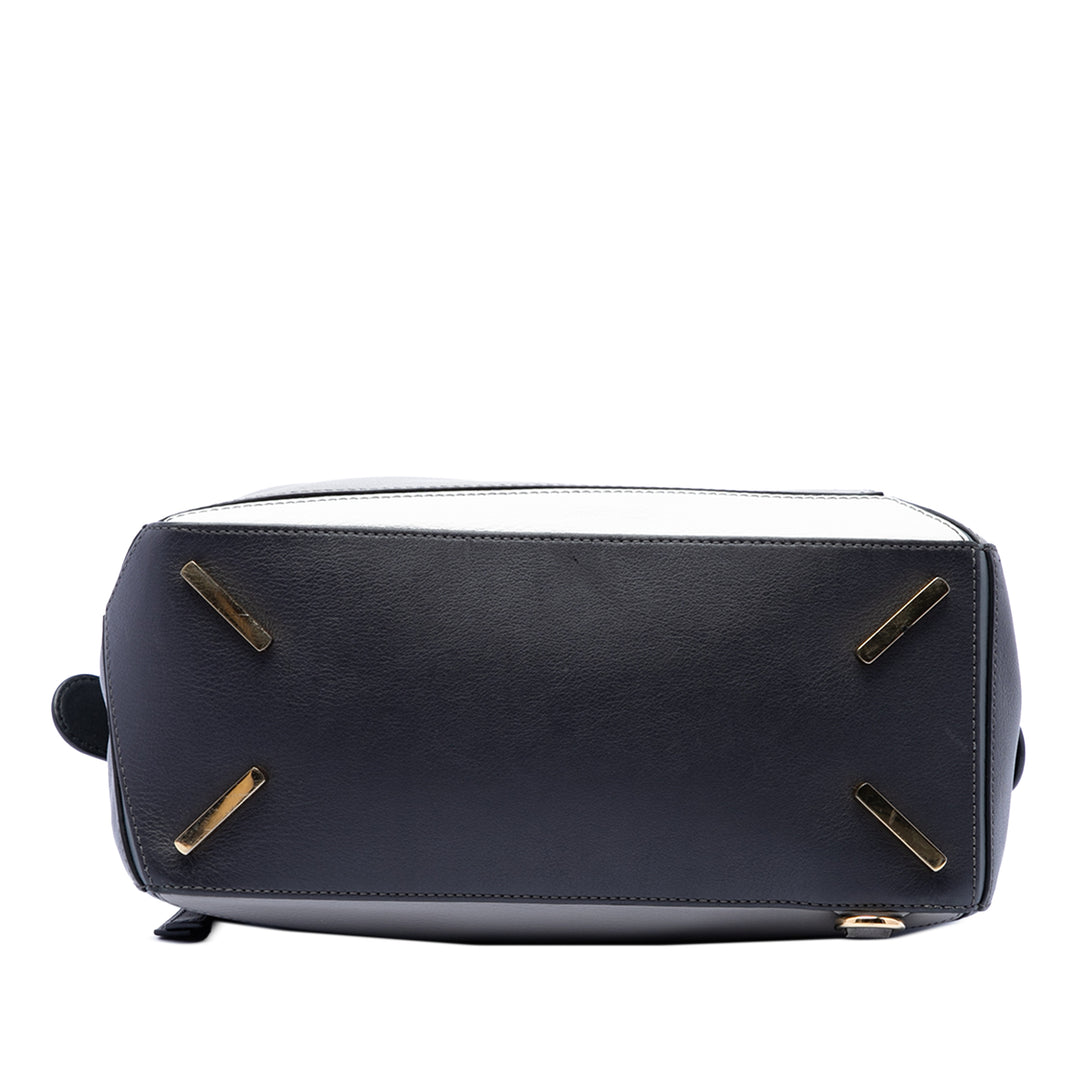 LOEWE Medium Tricolor Cuir de veau Puzzle Sac