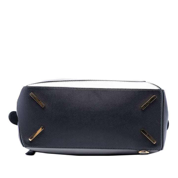 LOEWE Medium Tricolor Cuir de veau Puzzle Sac