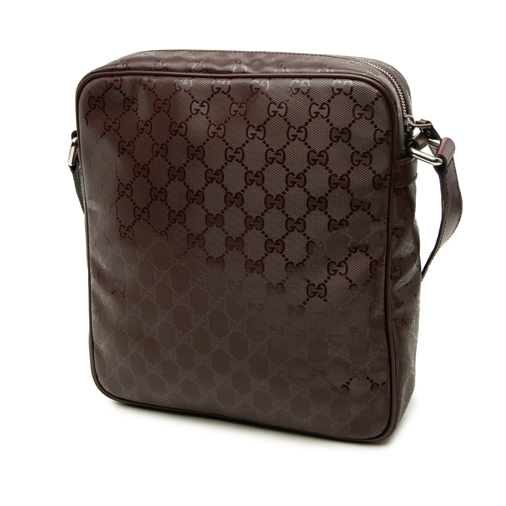 Gucci Sac bandoulière GG Imprime Rouge – vue 2 – GABY PARIS