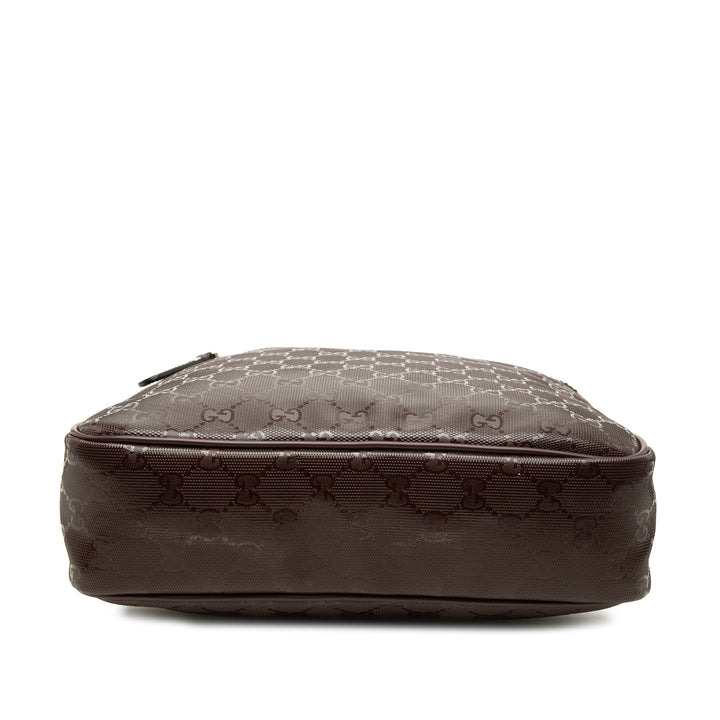 Gucci Sac bandoulière GG Imprime Rouge – vue 3 – GABY PARIS
