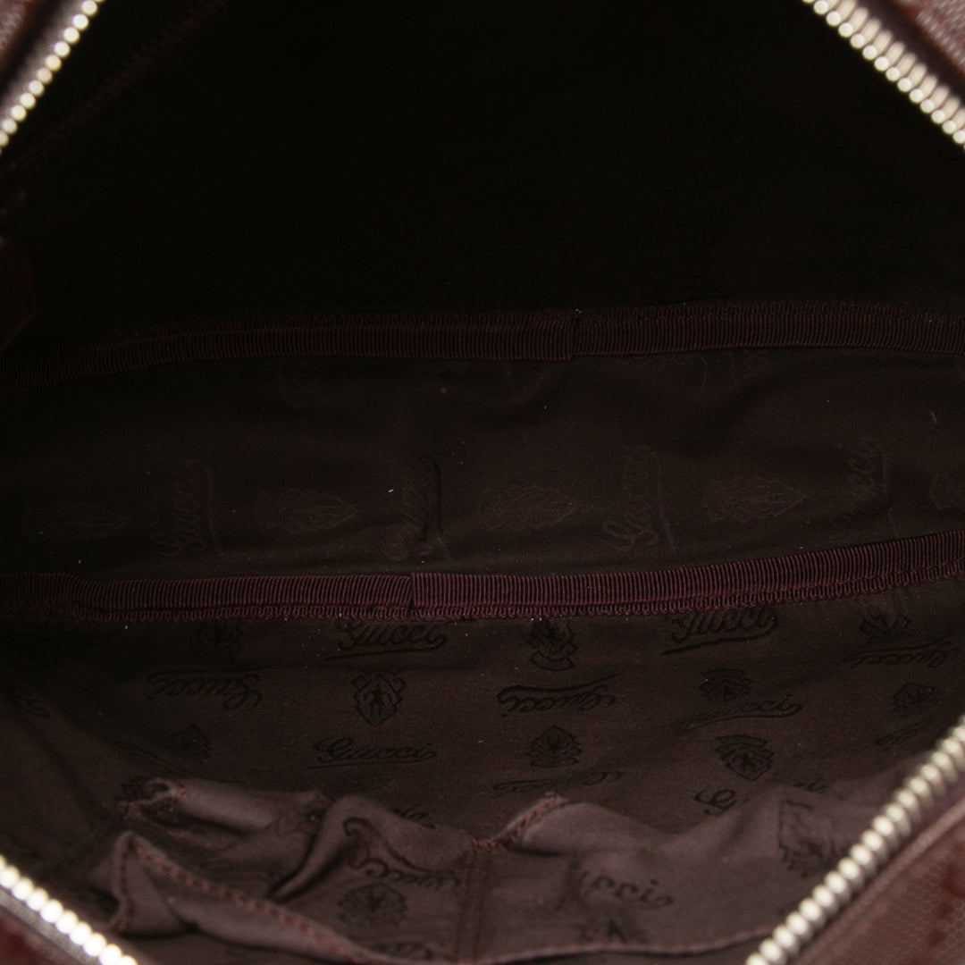 Gucci Sac bandoulière GG Imprime Rouge – vue 4 – GABY PARIS