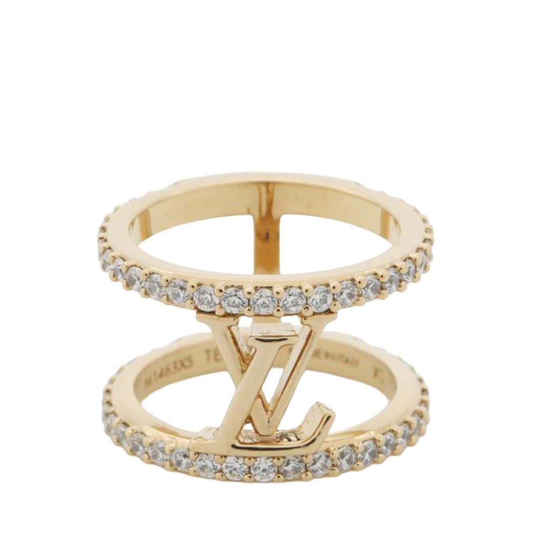 Gold Plated LV Iconic Ring XS Gold - Gaby Paris