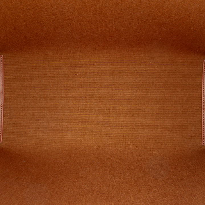 Celine Triomphe Coated Toile et Cuir de veau Soft Shopper Sac