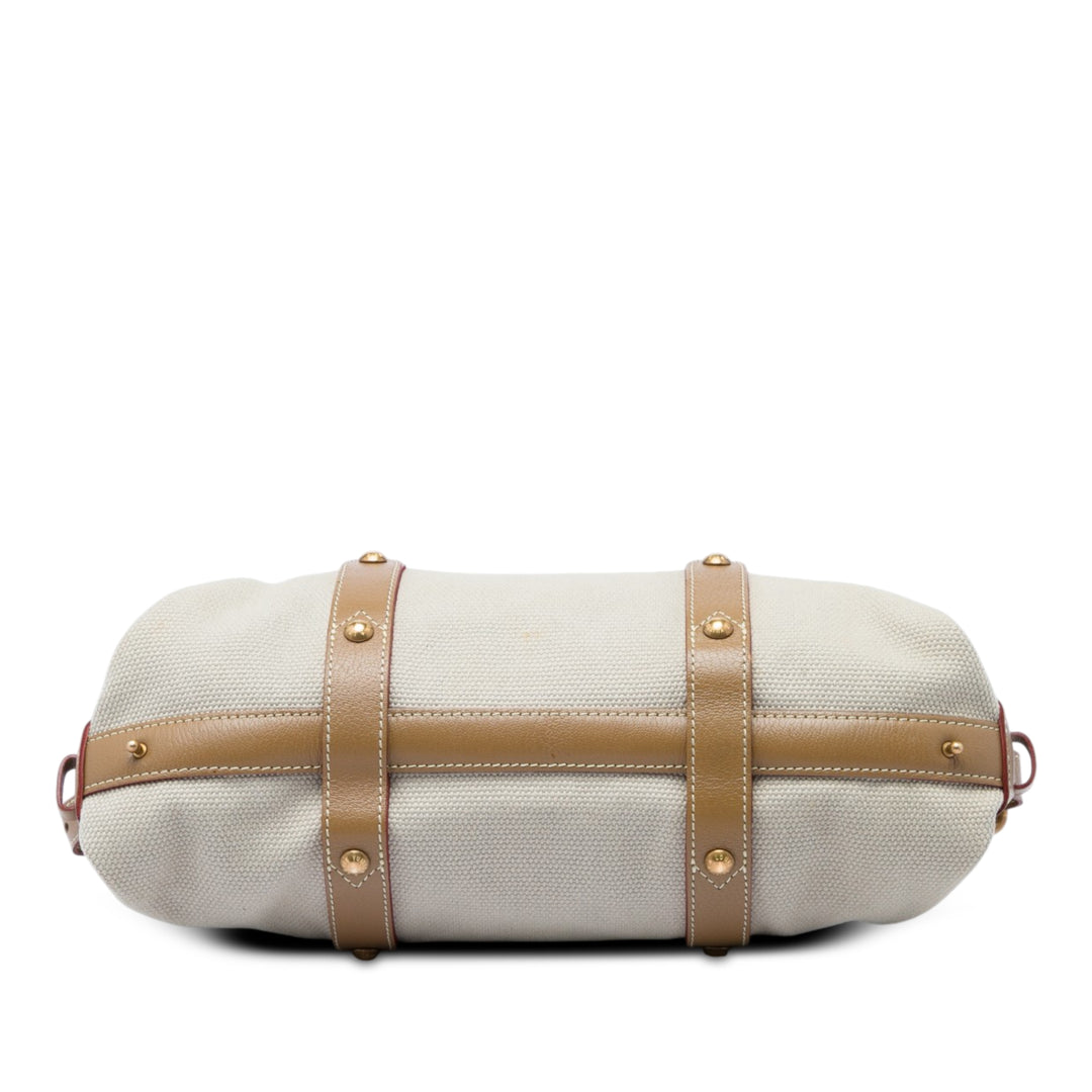 Louis Vuitton Sac à main Trianon de Nuit GM Beige – vue 3 – GABY PARIS
