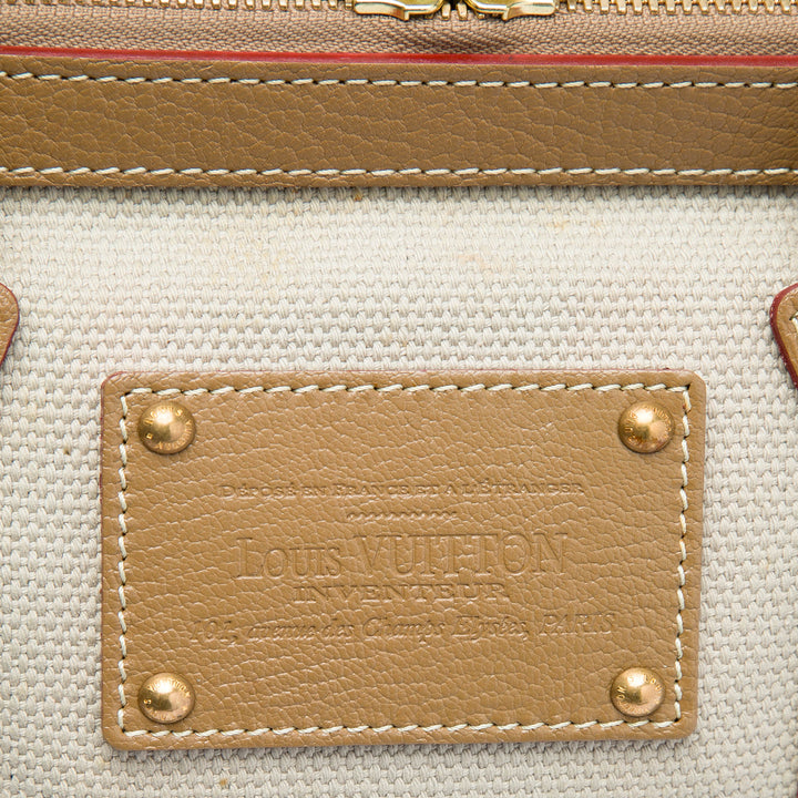 Louis Vuitton Sac à main Trianon de Nuit GM Beige – vue 5 – GABY PARIS