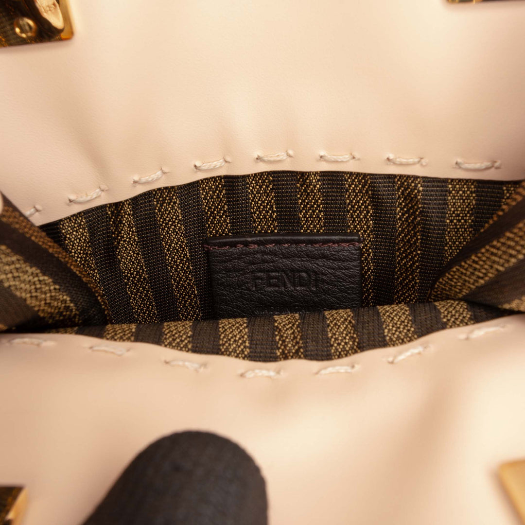Fendi Mini Cuir Sunshine Shopper Cabas
