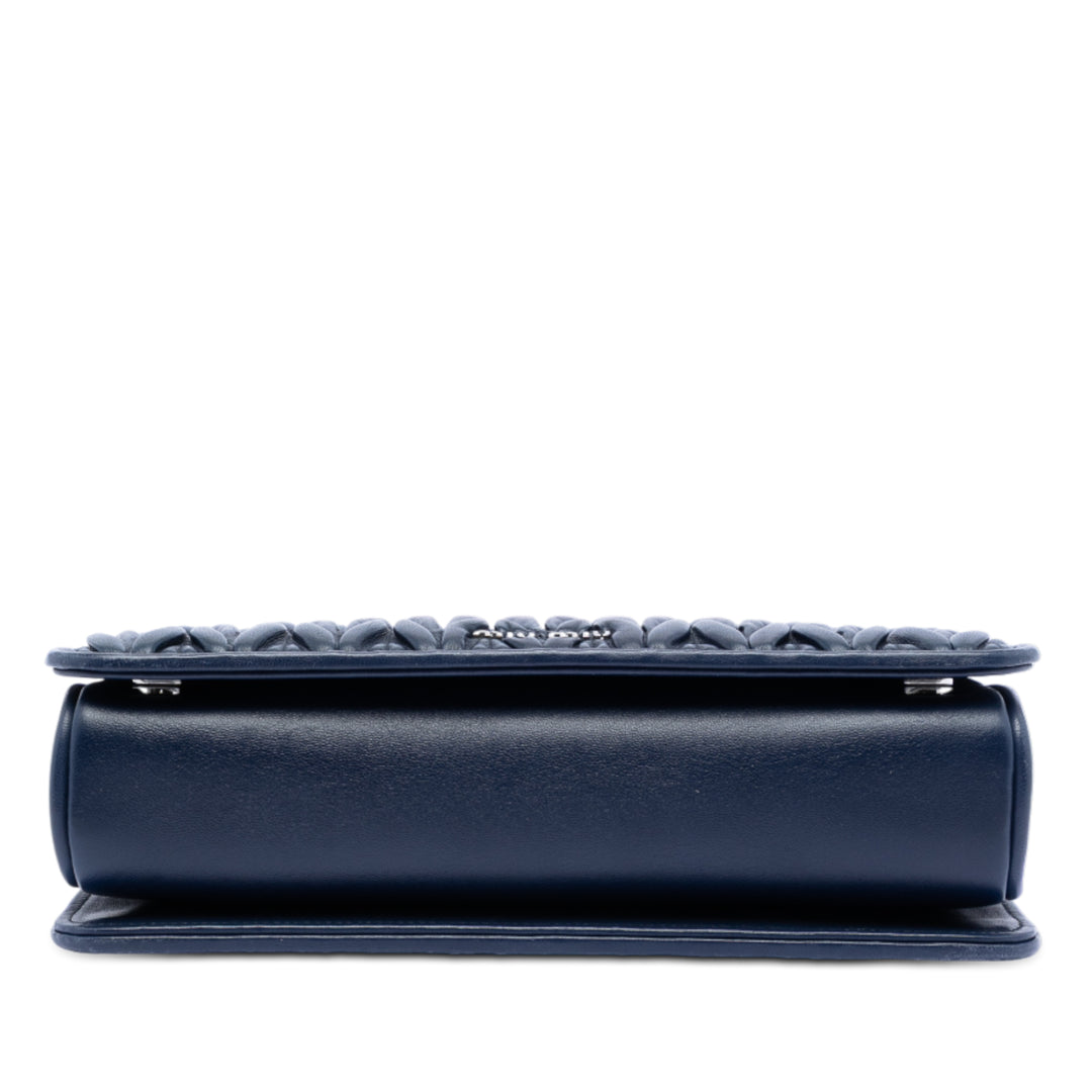 Miu Miu Matelasse Nappa Club Sac bandoulière