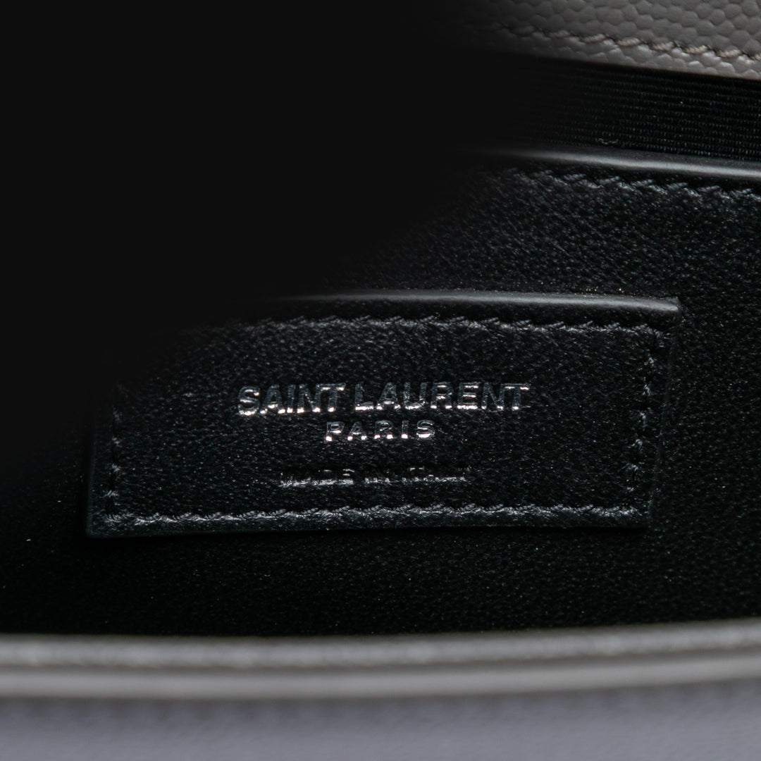 Saint Laurent Small Grain de Poudre Monogram Kate Pompon Sac porté croisé