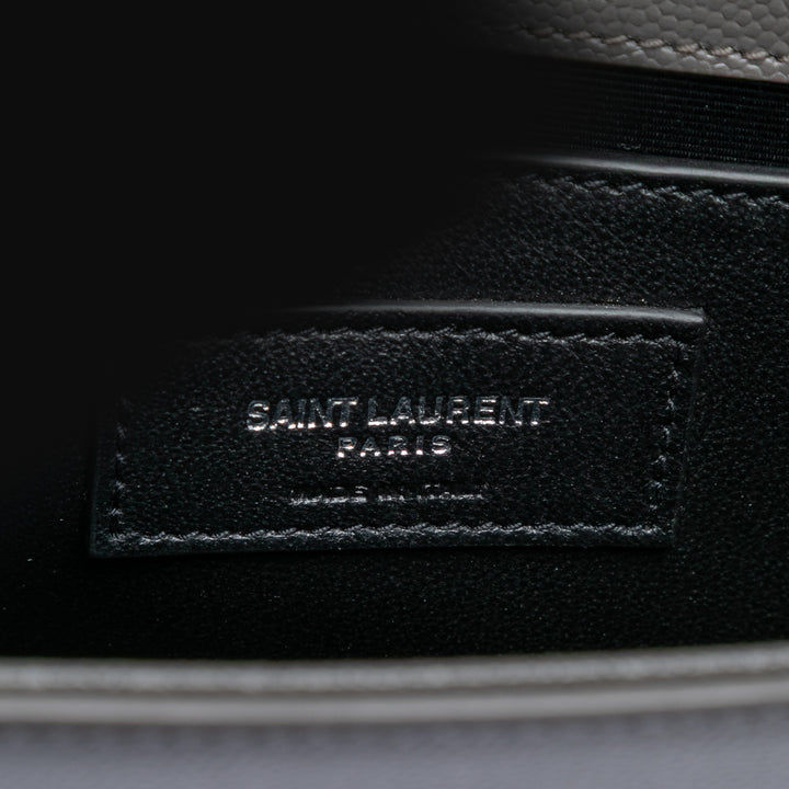 Saint Laurent Small Grain de Poudre Monogram Kate Pompon Sac porté croisé