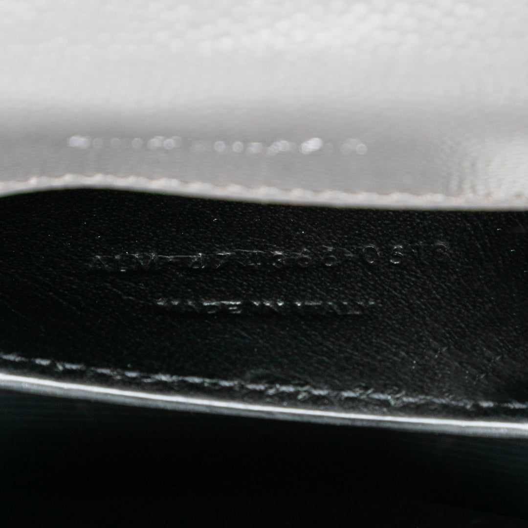 Saint Laurent Small Grain de Poudre Monogram Kate Pompon Sac porté croisé