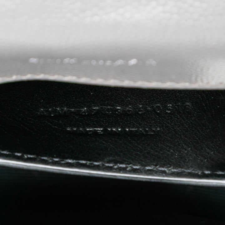 Saint Laurent Small Grain de Poudre Monogram Kate Pompon Sac porté croisé
