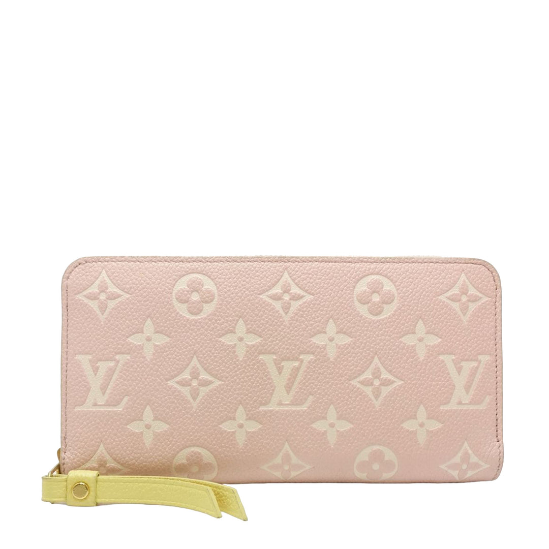Louis Vuitton Bicolor Monogram Empreinte Zippy Portefeuille long