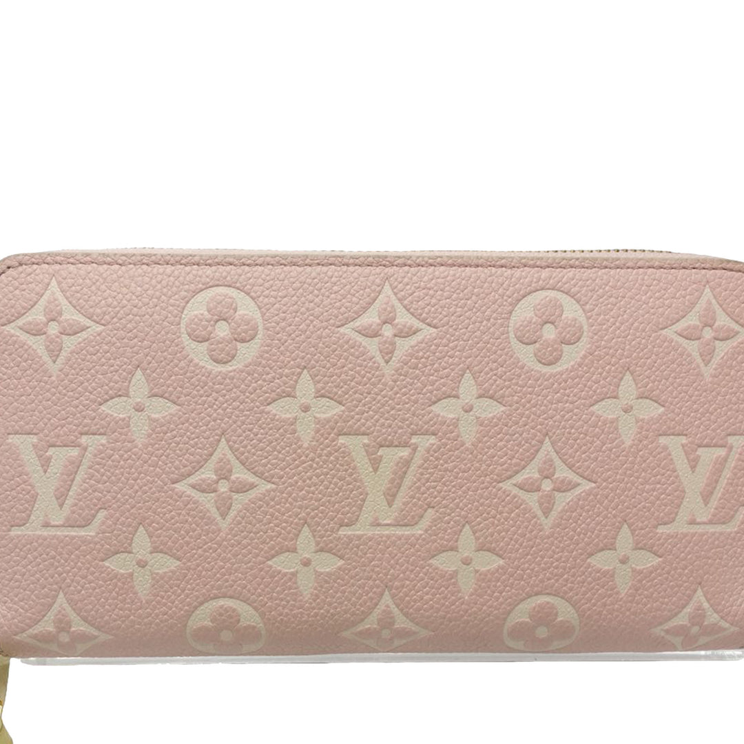 Louis Vuitton Bicolor Monogram Empreinte Zippy Portefeuille long