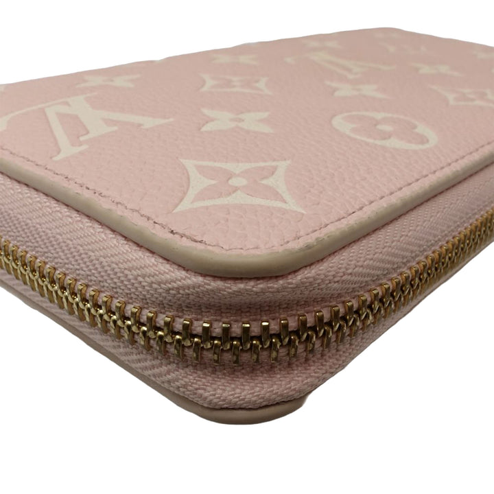 Louis Vuitton Bicolor Monogram Empreinte Zippy Portefeuille long