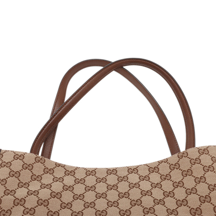 Gucci Medium GG Toile Horsebit 1955 Cabas