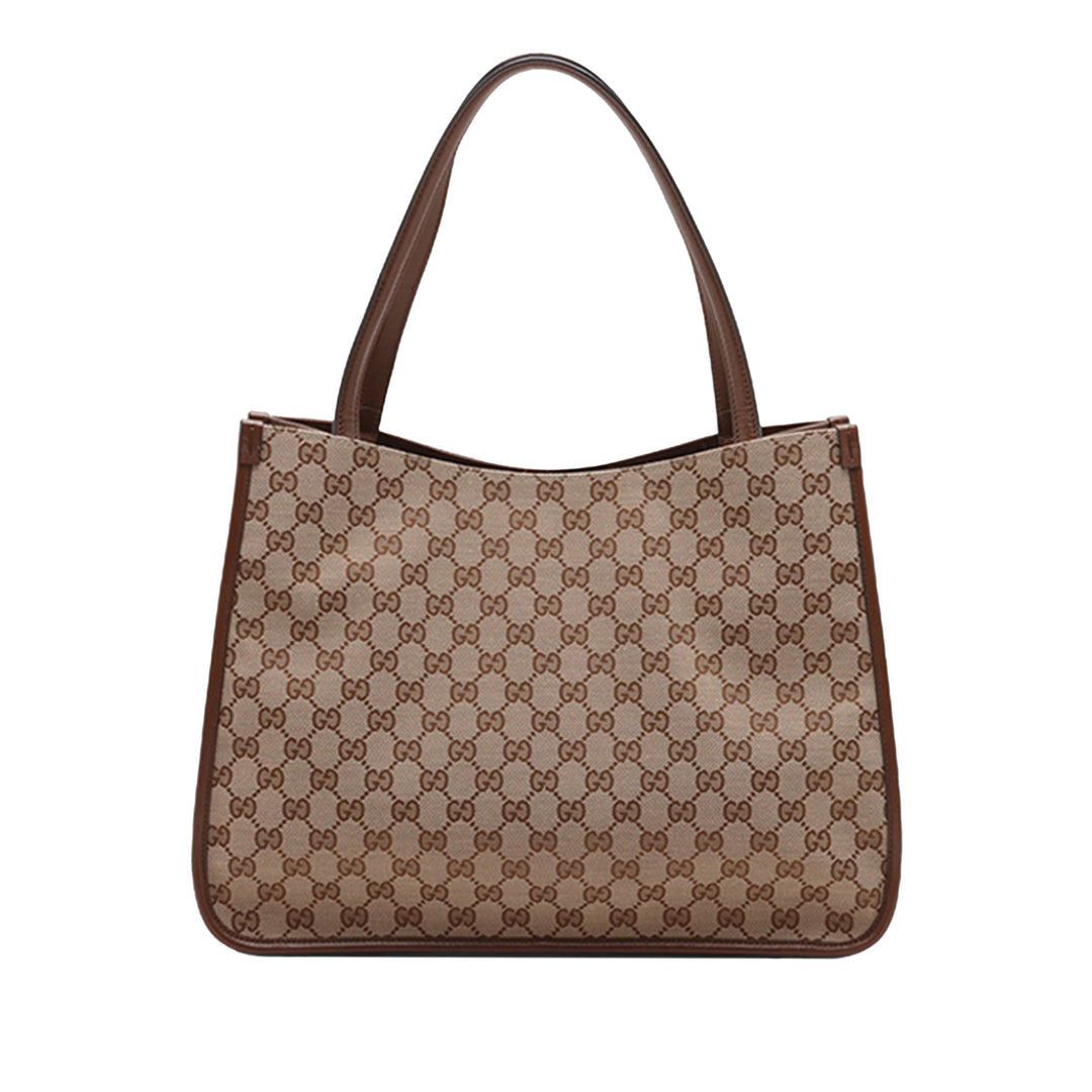Gucci Medium GG Toile Horsebit 1955 Cabas
