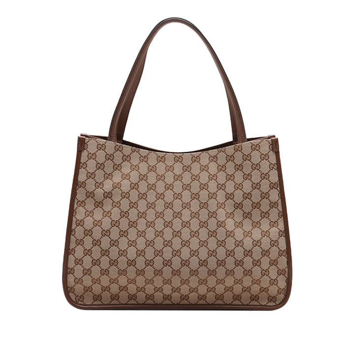 Gucci Medium GG Toile Horsebit 1955 Cabas