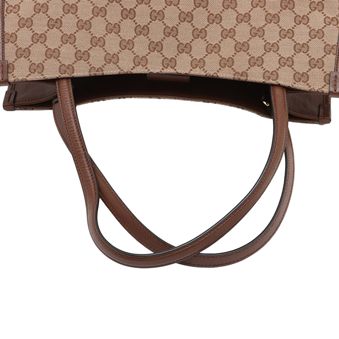 Gucci Medium GG Toile Horsebit 1955 Cabas