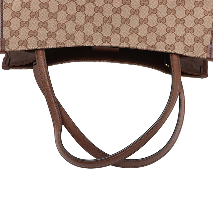 Gucci Medium GG Toile Horsebit 1955 Cabas