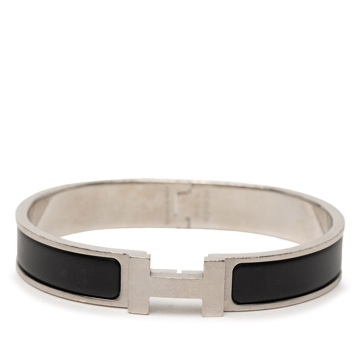 Hermès Narrow Émail Clic H Bracelet PM