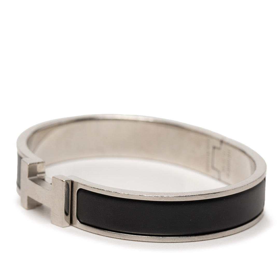 Hermès Narrow Émail Clic H Bracelet PM