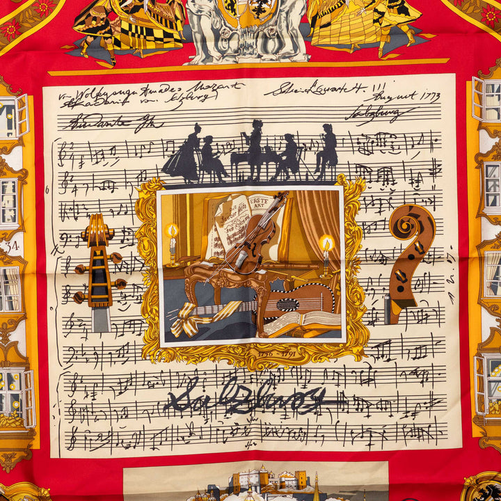 Hermès In Salzburg Foulard 90 Soie