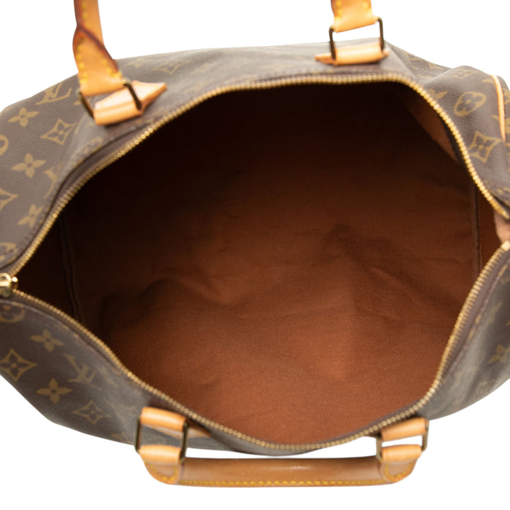 Louis Vuitton Speedy 35 Monogram Marron