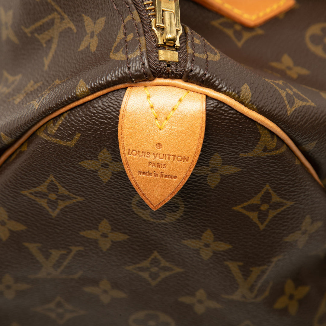 Louis Vuitton Speedy 35 Monogram Marron