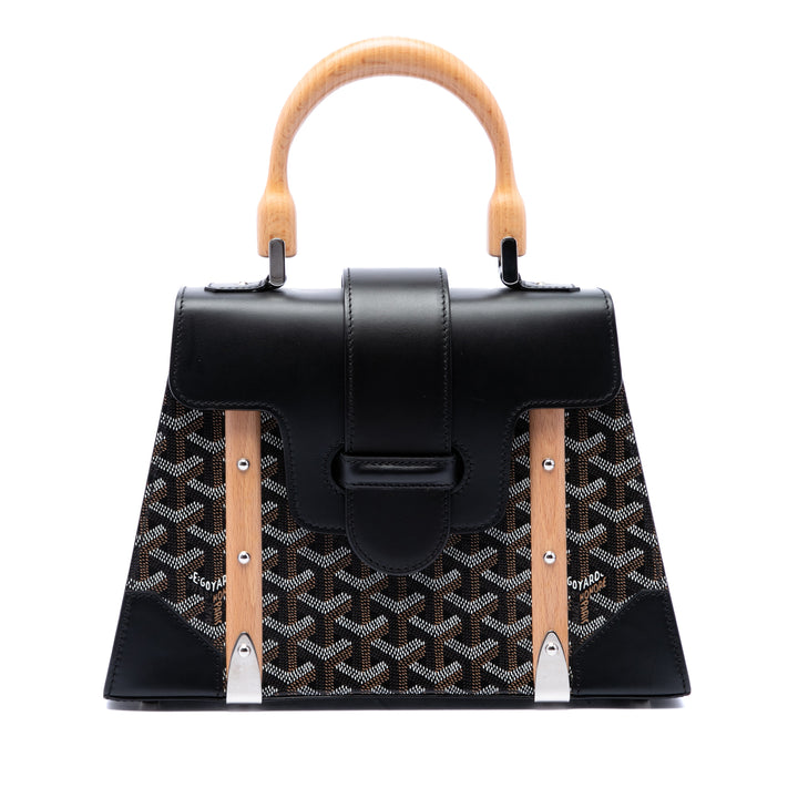 Saigon Structured PM Goyardine Noir