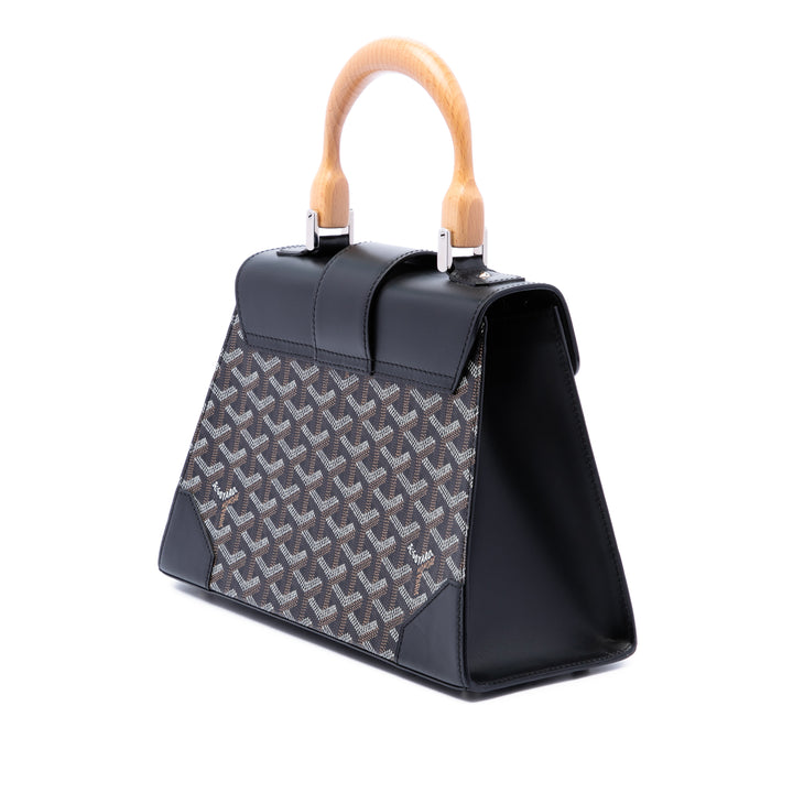 Saigon Structured PM Goyardine Noir