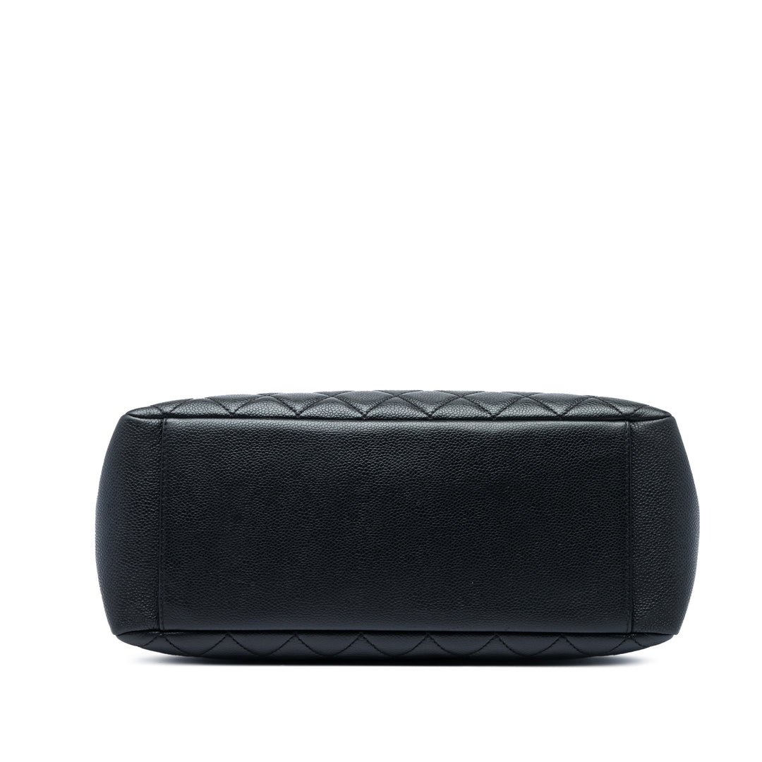 Cabas Cuir caviar Noir