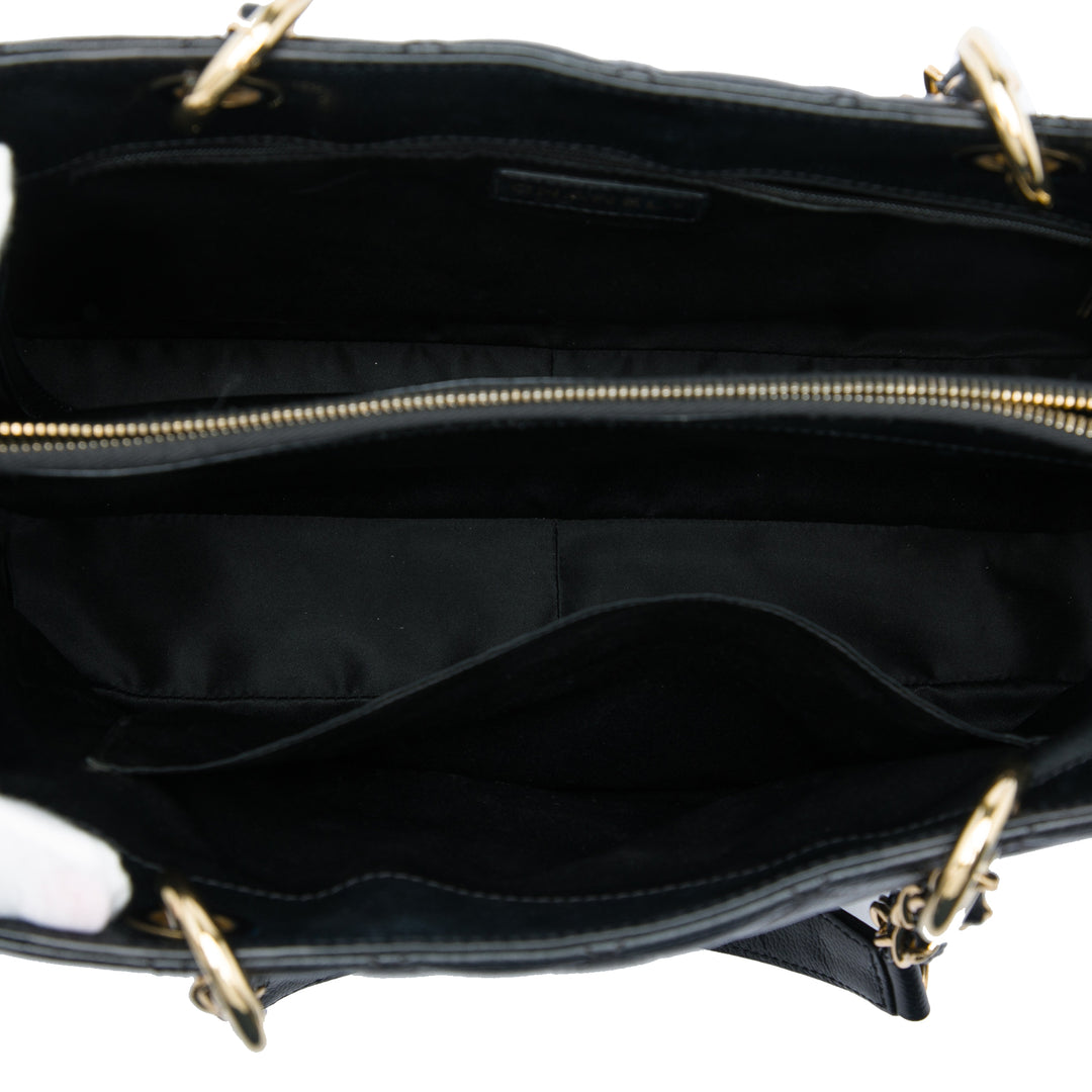 Cabas Cuir caviar Noir
