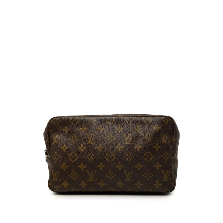 Louis Vuitton Trousse Toilette 28 Monogram Marron – vue principale – GABY PARIS