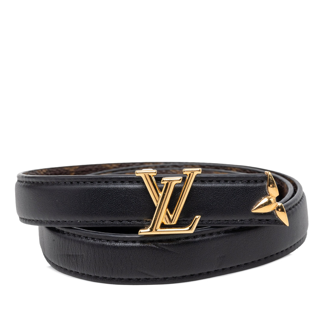 Louis Vuitton Cuir et Monogram Pretty LV Reversible Belt