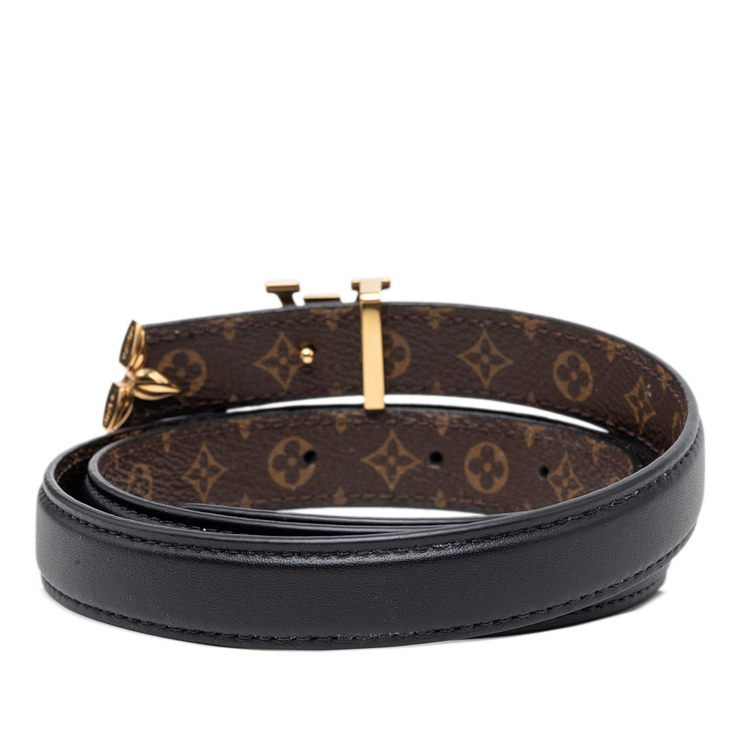 Louis Vuitton Cuir et Monogram Pretty LV Reversible Belt