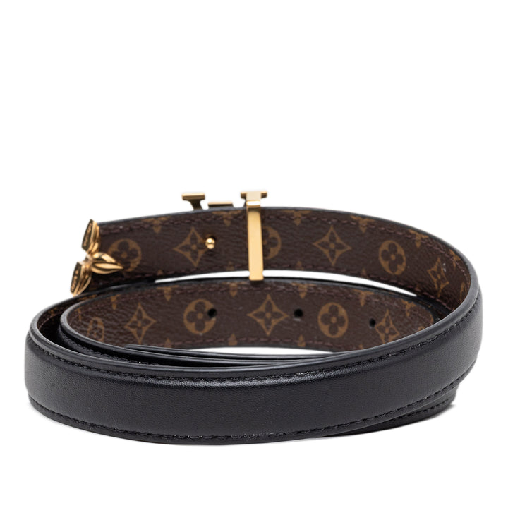 Louis Vuitton Cuir et Monogram Pretty LV Reversible Belt