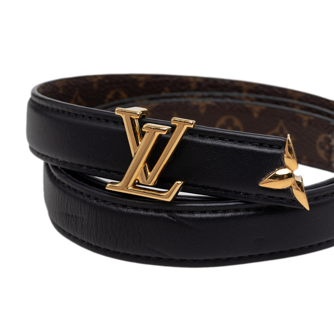 Louis Vuitton Cuir et Monogram Pretty LV Reversible Belt