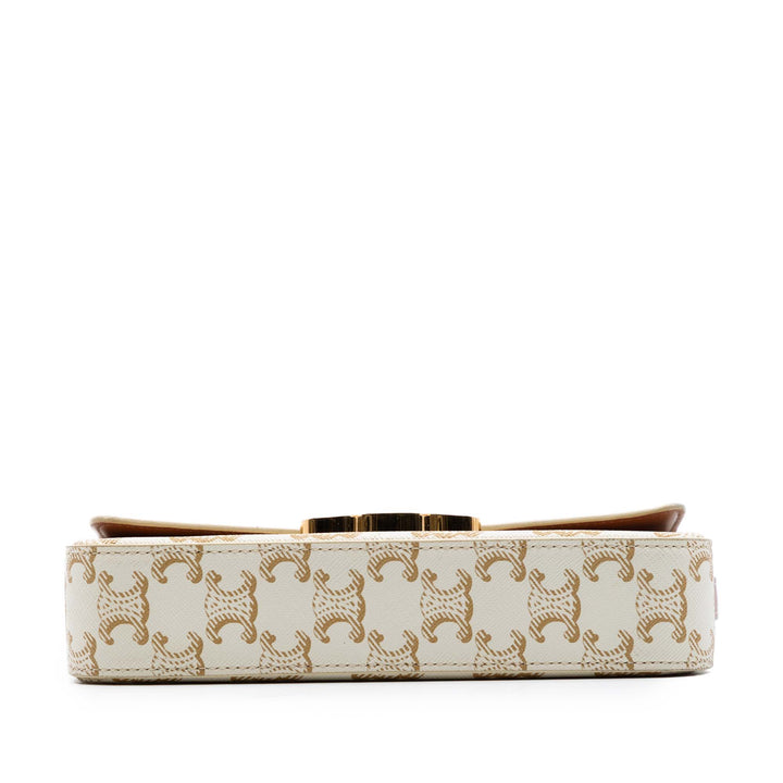 Celine Triomphe Coated Toile Claude Sac bandoulière