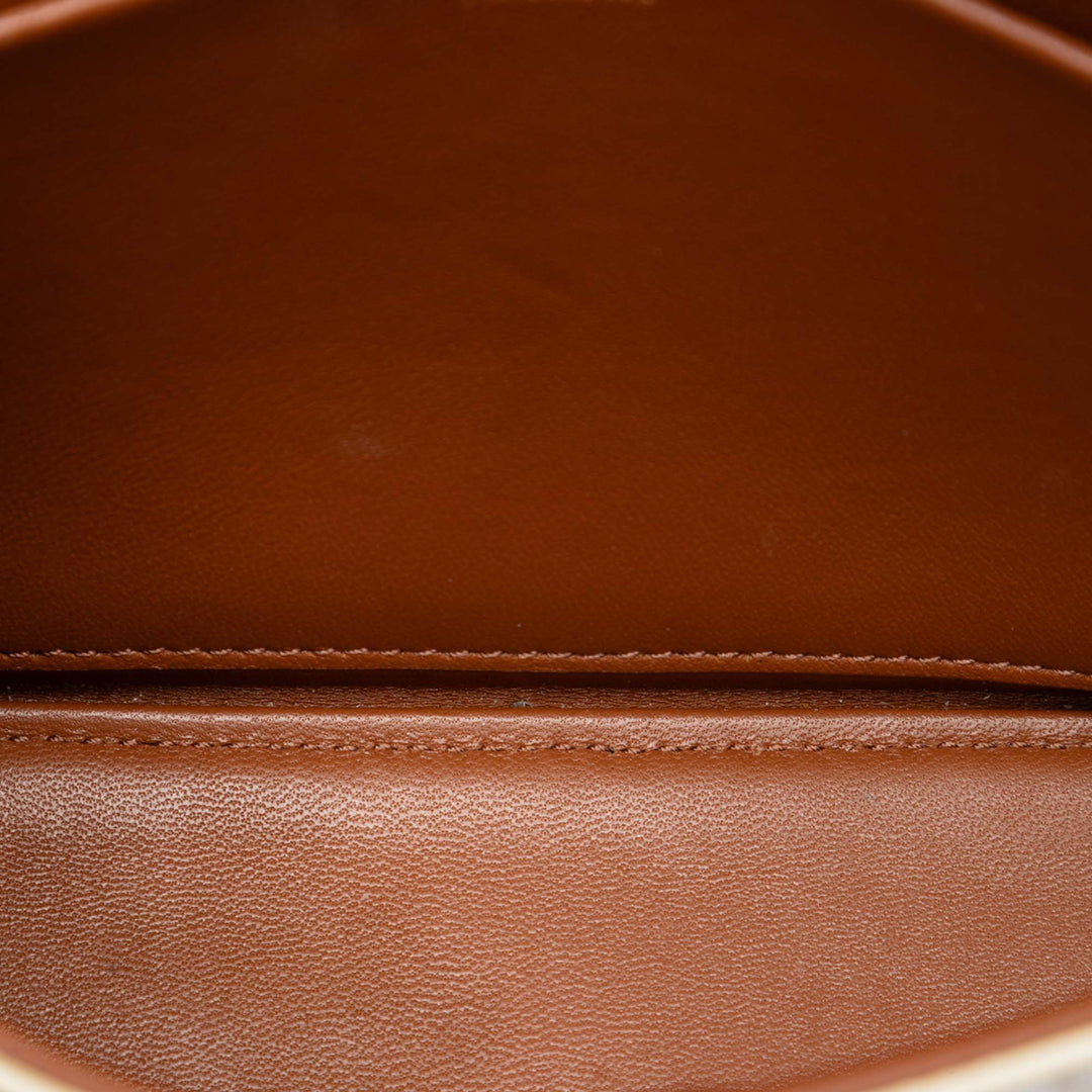 Celine Triomphe Coated Toile Claude Sac bandoulière
