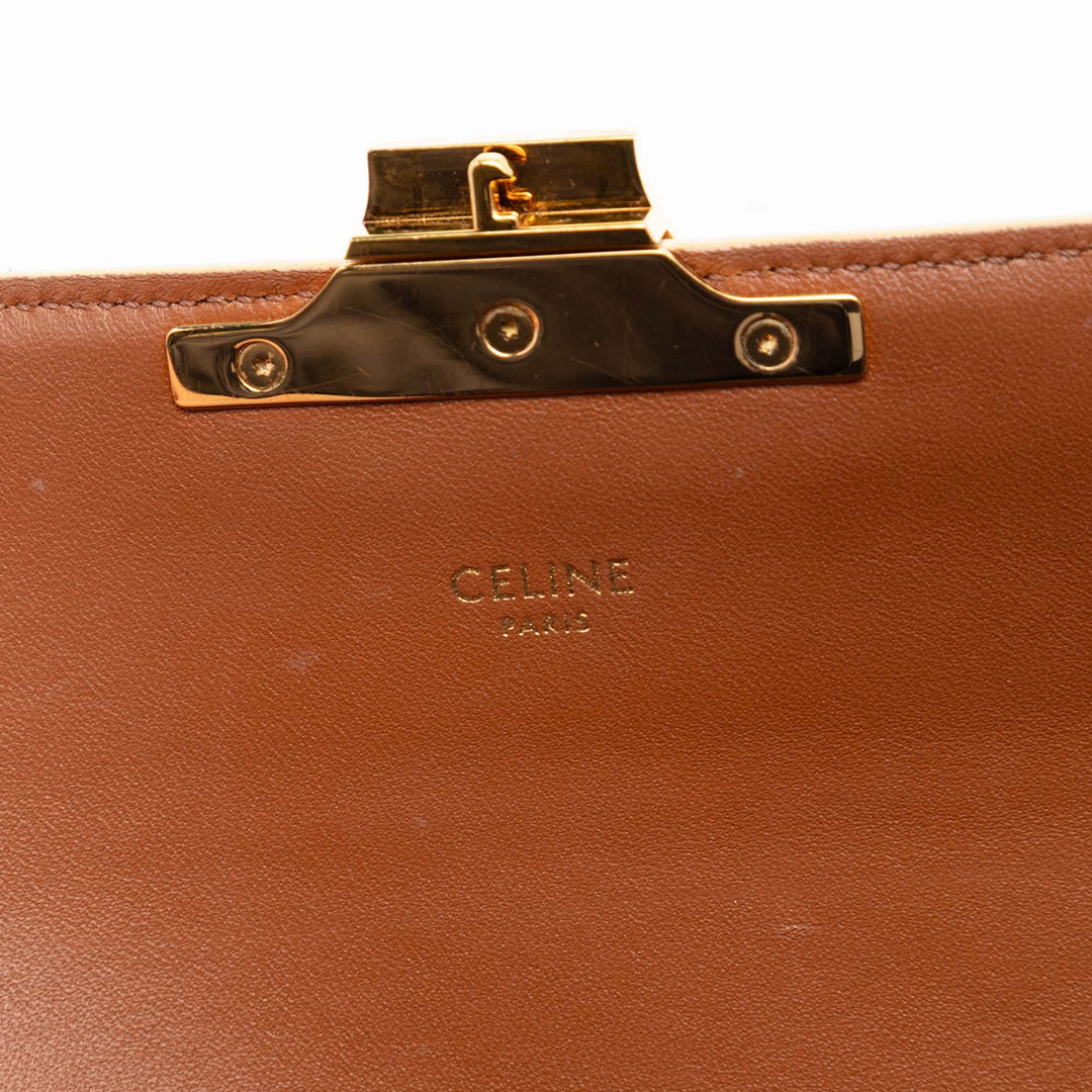 Celine Triomphe Coated Toile Claude Sac bandoulière