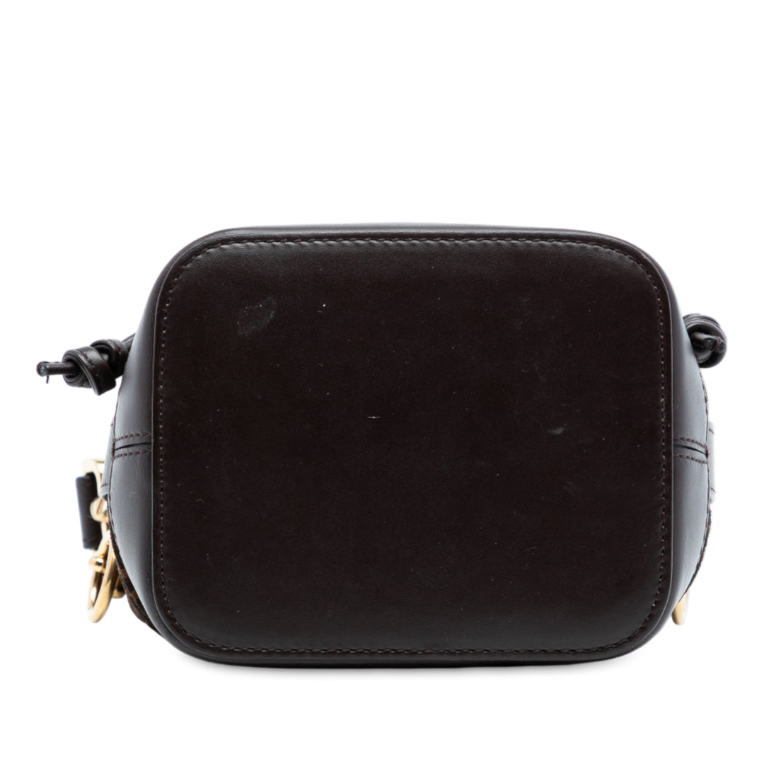Fendi Mini Zucca Daim Mon Tresor Bucket Sac