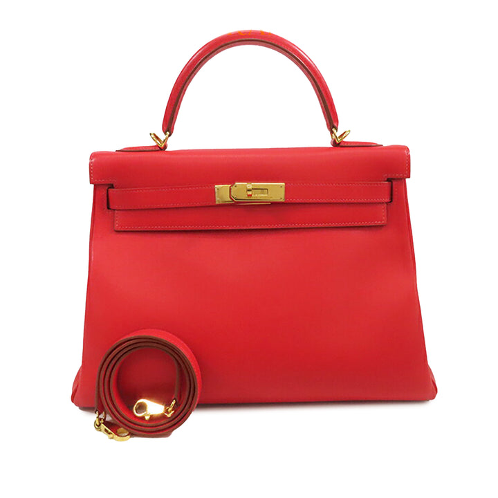 Hermès Gulliver Kelly II Retourne 32 Rouge