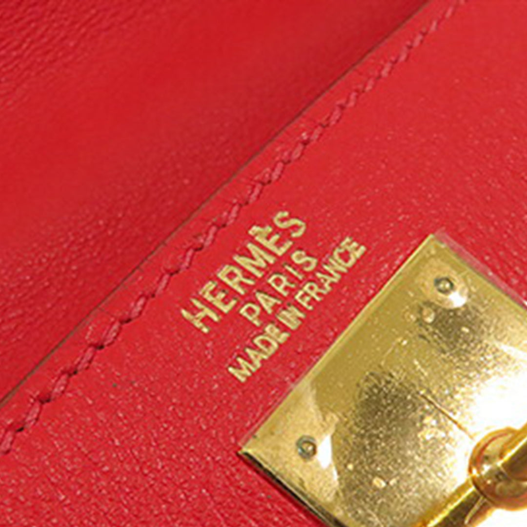 Hermès Gulliver Kelly II Retourne 32 Rouge
